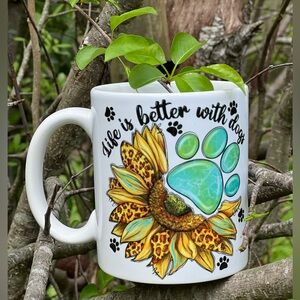 MADE WHEN ORDERED - Life Is Better With Dogs